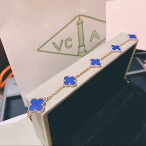 Van Cleef & Arpels Classic Blue Bracelet